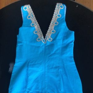 Lilly Pulitzer Dresses - Lilly Pulitzer - Bentley Shift - Searulean Blue Lilly Pulitzer Dresses - Lilly Pulitzer - Bentley Shift - Searulean Blue